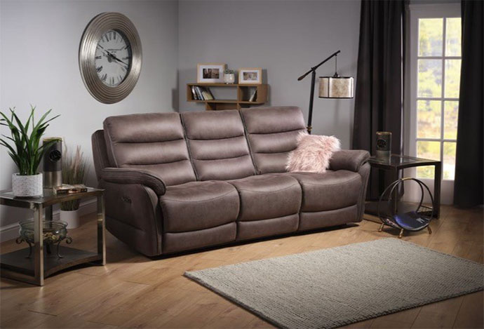 Lazy boy leather couch and loveseat hotsell